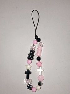 Cute Beaded Phone Charm