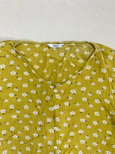 Floral Tie-Front Top