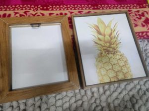 Pineapple Wall Art - Set of 2