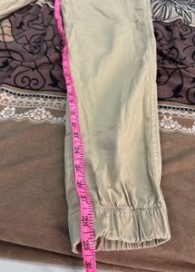 Casual Beige Pants