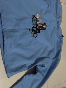 Light Blue Kenzo Graphic Sweatshirt