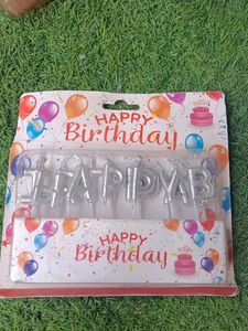 Birthday Candles &amp; Decor Set 2pc