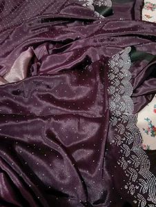 Elegant georgette party wear saree