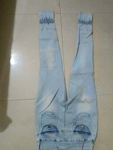 Light Wash Denim Jeans