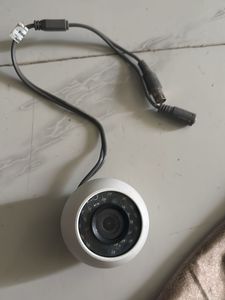 White Dome Security Camera