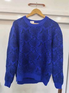 Women's Vintage Blue Pullover
