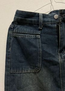 Savana Denim Midi Skirt