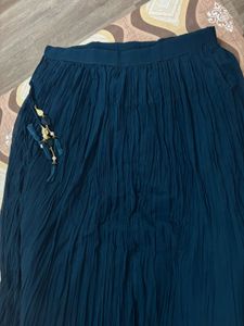 Elegant Teal Lehenga Choli with Jacket