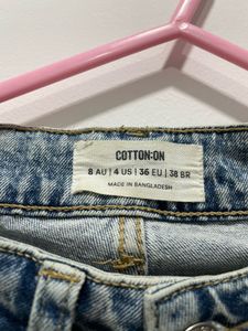 Straight Fit Light Blue Jeans