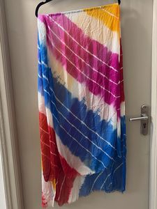 Vibrant Tie-Dye Dupatta