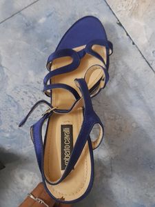 Blue Pencil Heels