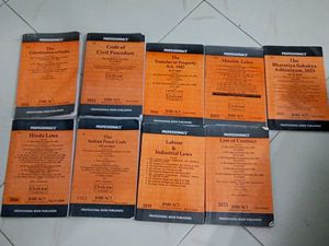 Collection of Indian Bare Acts Books
