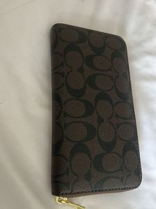 Coach Signature Monogram Wallet