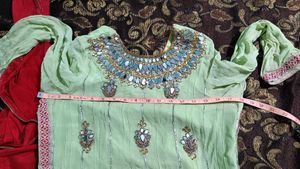 Real Mirror Work Kurta