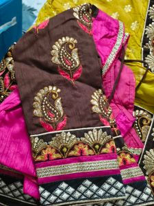 Designer Embroidered Saree