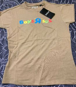 SHEIN "Boys R Sus" Parody Graphic Tee
