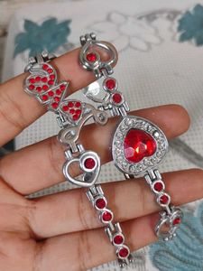 Charming "LOVE" Heart Bracelet