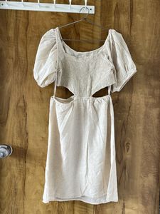 Elegant Cut-Out Mini Dress