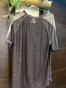 HRX Men's Grey T-Shirt