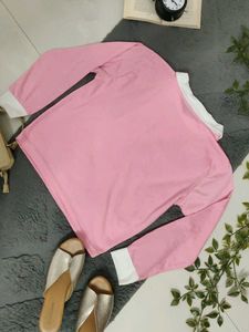 Pink Long Sleeve Top