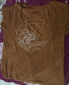 Zudio Comfortable Unisez Oversized tshirt