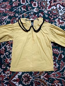Ruffled Collar Blouse