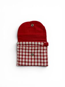Pinteresty Red Gingham Wallet / Cardholder