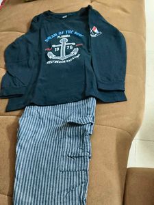 Comfy Striped Pajama Set