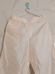 New White Wide Leg Pants