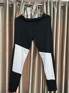 Puma Black &amp; White Leggings