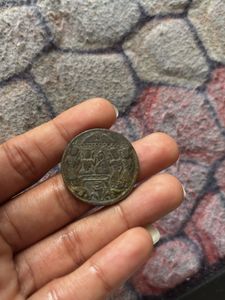 Vintage Engraved Coin collectible