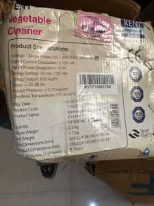 Kent Vegetable Cleaner Unused