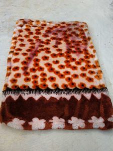 Plush Floral Accent Rug