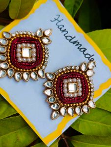 Handmade Bangle &amp; Earring Set