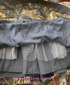 perfect 4 DIWALI :Grey dress , purple velvet