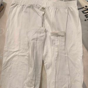 Comfortable White Leggings