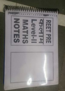 REET PRE Maths Level-II Notes