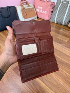 Vintage Esquire Boho Leather Continental Wallet