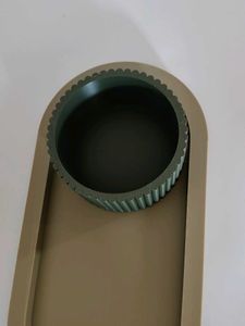 Modern Oval Tray with Lid Container
