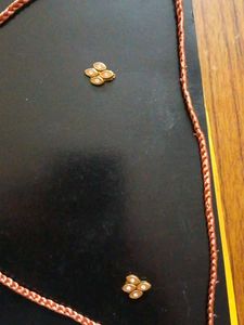 Copper Tone Necklace, Earrings &amp; Bangles Set