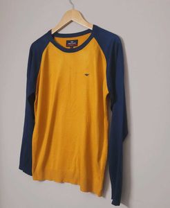 Red Tape Men's Contrast Sleeve pullover