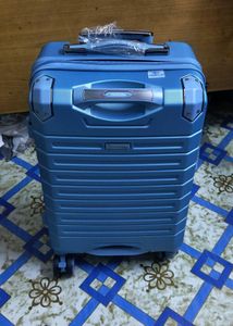 Durable Teal Travel Suitcase