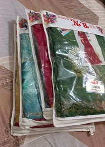 Assortment of 4 Bhel-Puri Sarees