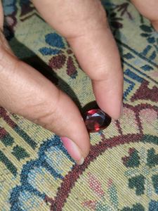 Real Beautiful Red Garnet Gemstone