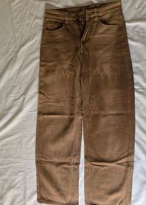 Brown Denim Jeans
