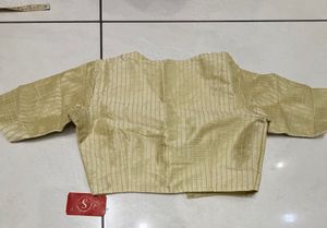 Stylish Gold Striped Blouse