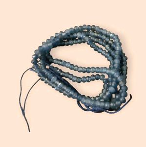 Blue Beaded Bracelet Strands