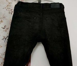 Black Ripped Skinny Fit Jeans