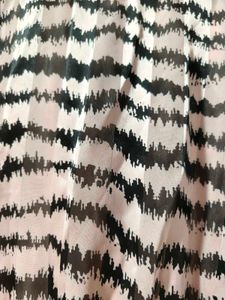 Stylish Printed Bell Sleeve Wrap Dress