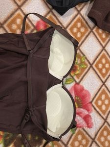 Brown Corset Top